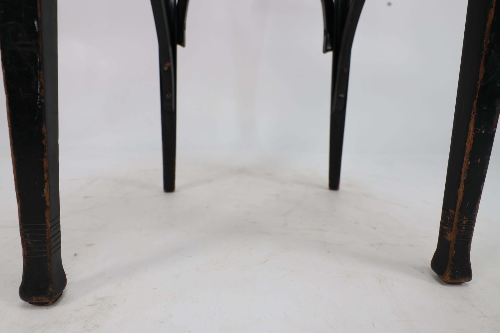 photo for sale Gustav Siegel For J And J Kohn. Three Ebonised Bentwood Dining Or Cafe Chairs.