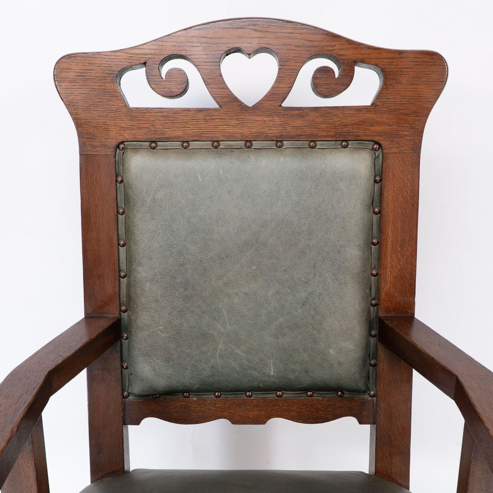 Heal And Son (Attributed). An Arts And Crafts Six Legged Oak Armchair photo buy