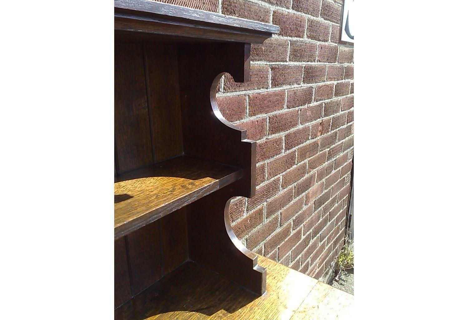 A Good Quality Arts And Crafts Small Oak Sideboard/Dresser photo Furniture
