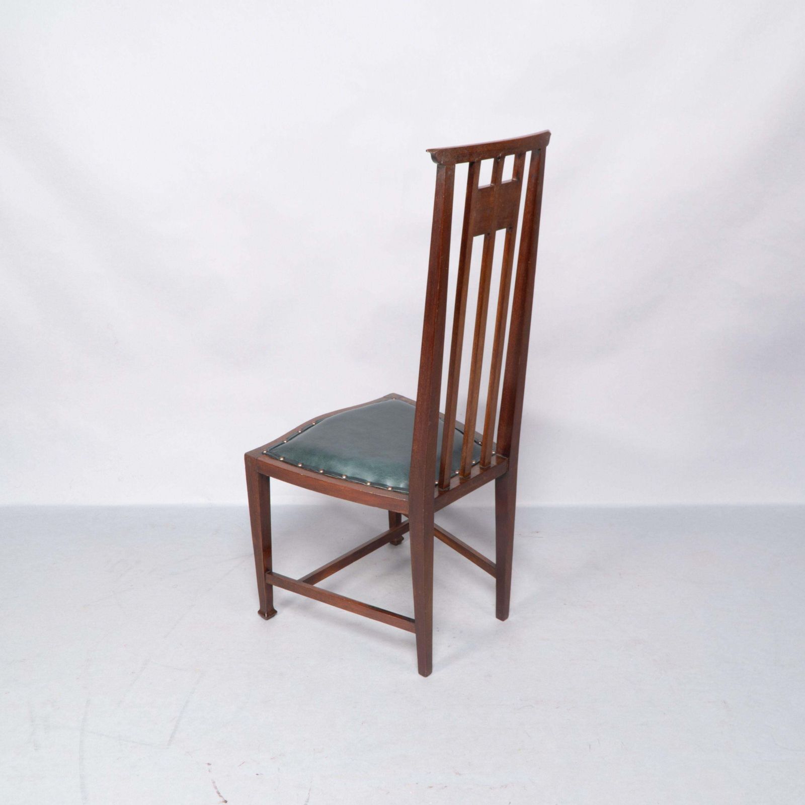 Joseph Maria Olbrich Attributed. An Art Nouveau Inlaid Side Chair. photo 2856.0