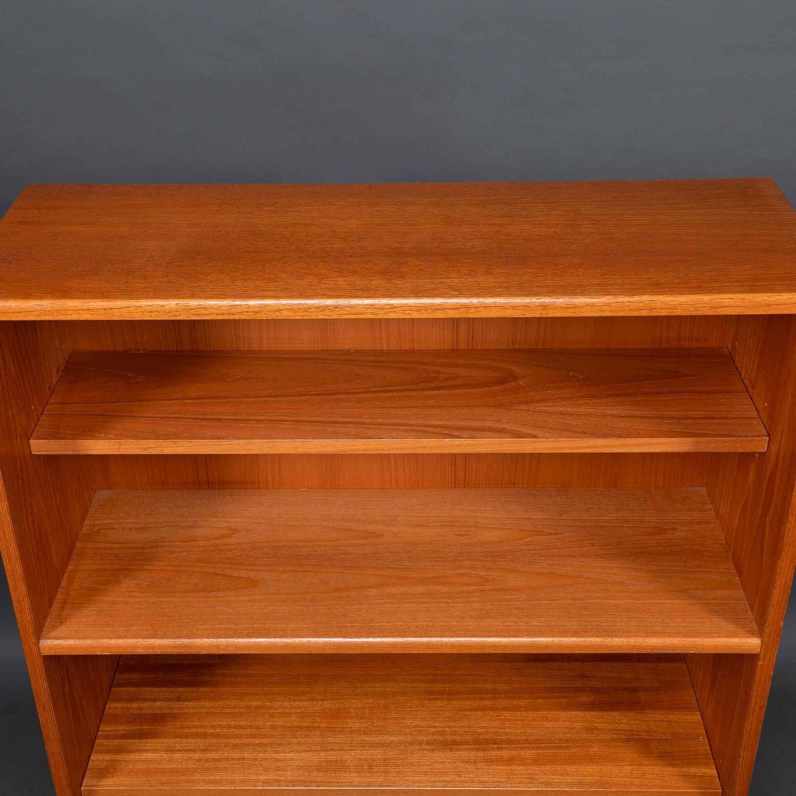 A Set Of Mid Century Teak Bookshelves With Five Shelves photo buy