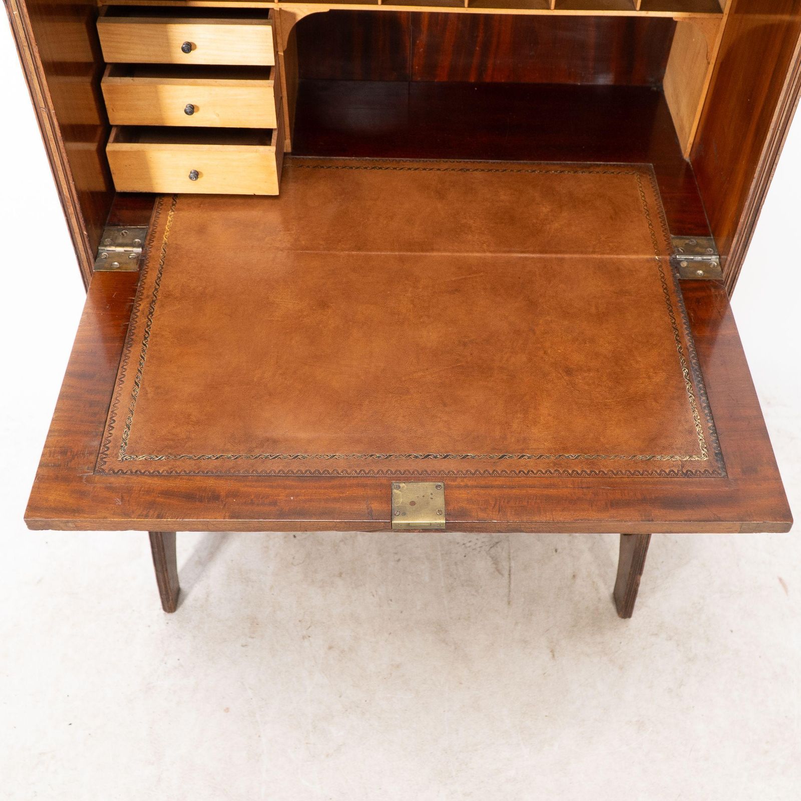 photo buy Lambs Of Manchester. An Anglo Japanese Secretaire Bookcase With Lacquered Panel