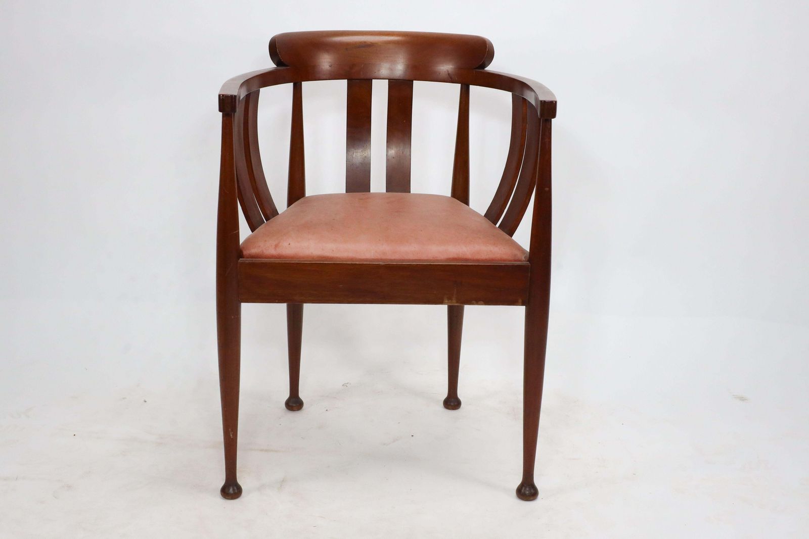William Birch (Probably). An Arts And Crafts Walnut Armchair photo furniture
