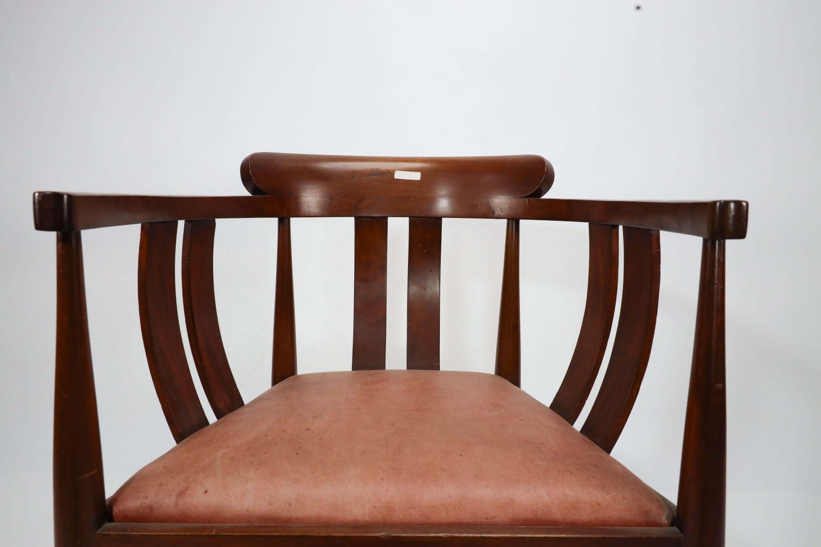 William Birch (Probably). An Arts And Crafts Walnut Armchair photo vintage