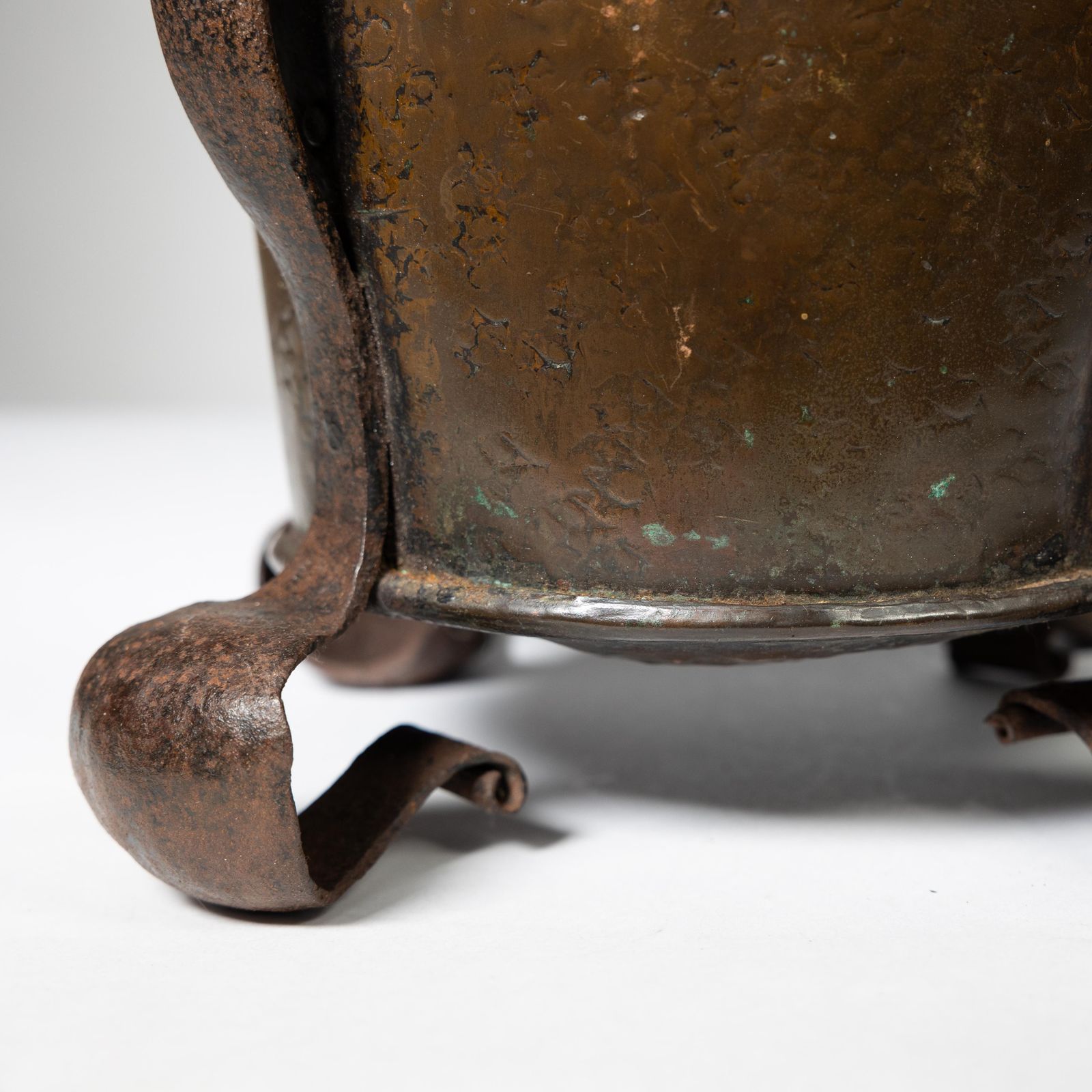 561.0 An Arts And Crafts Brass Coal Bucket photo