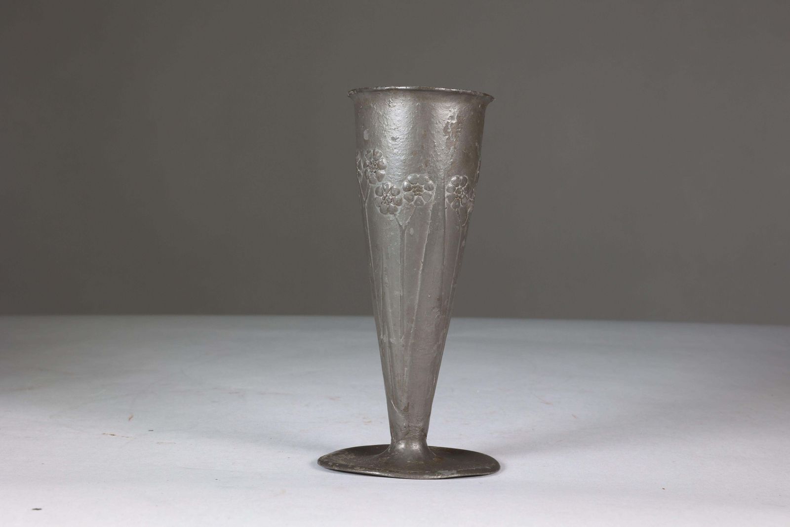 Liberty And Co. A Pair Of Tudric Pewter Vases photo Home Decor