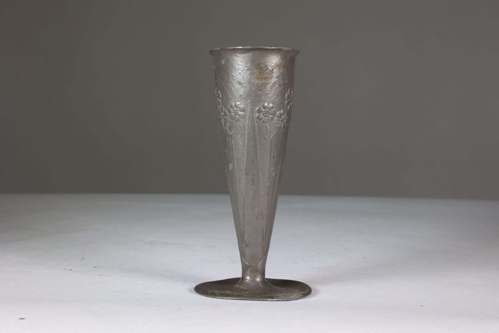 Liberty And Co. A Pair Of Tudric Pewter Vases photo vinterior