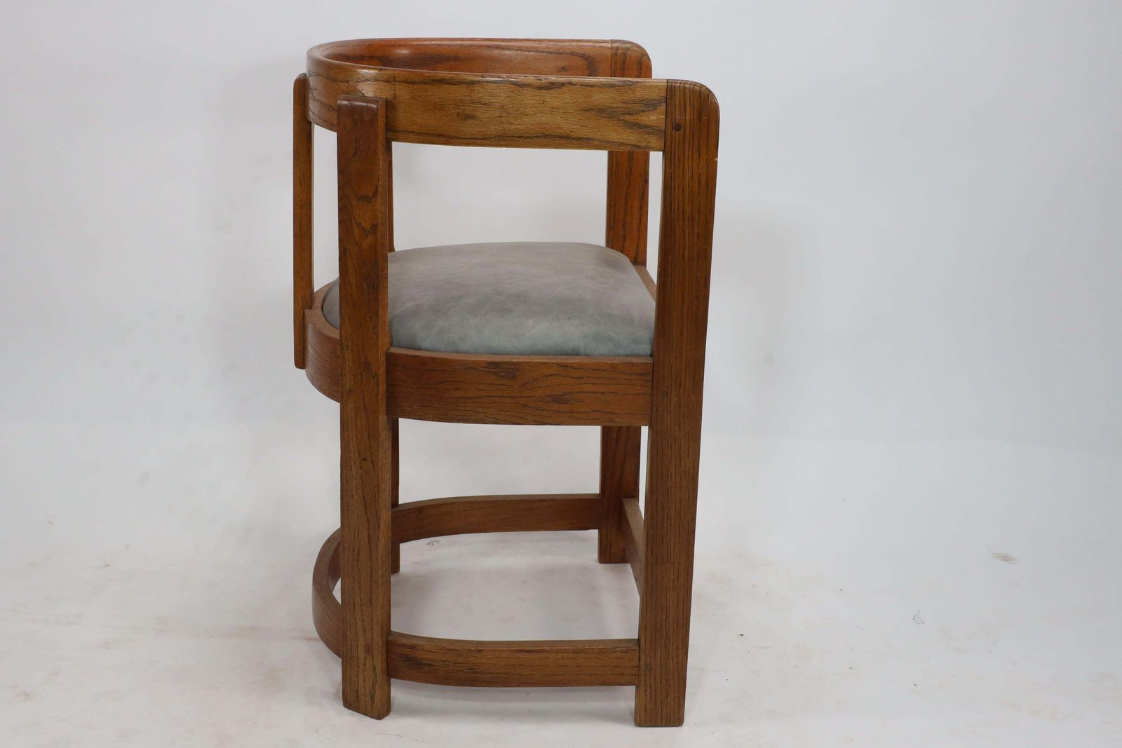 photo for sale A Pair Of Scottish School Armchairs Of Barrell Form