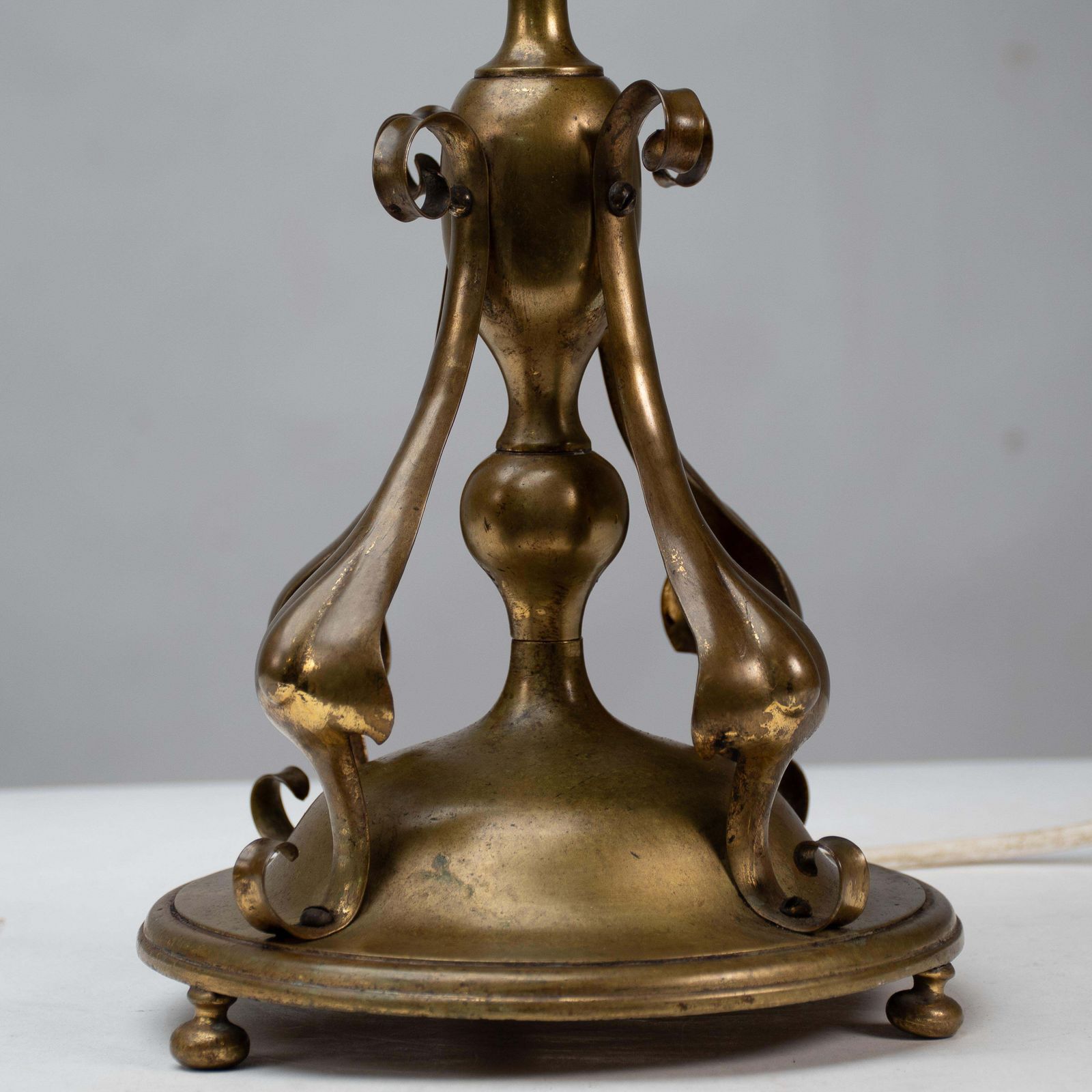photo buy An Arts And Crafts Brass Table Lamp In The Style Of C F A Voysey