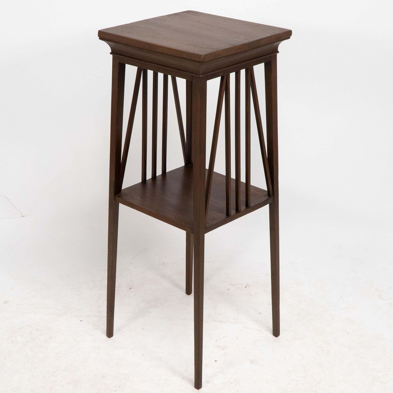 Liberty & Co. An Anglo Japanese Walnut Plant Stand photo vinterior