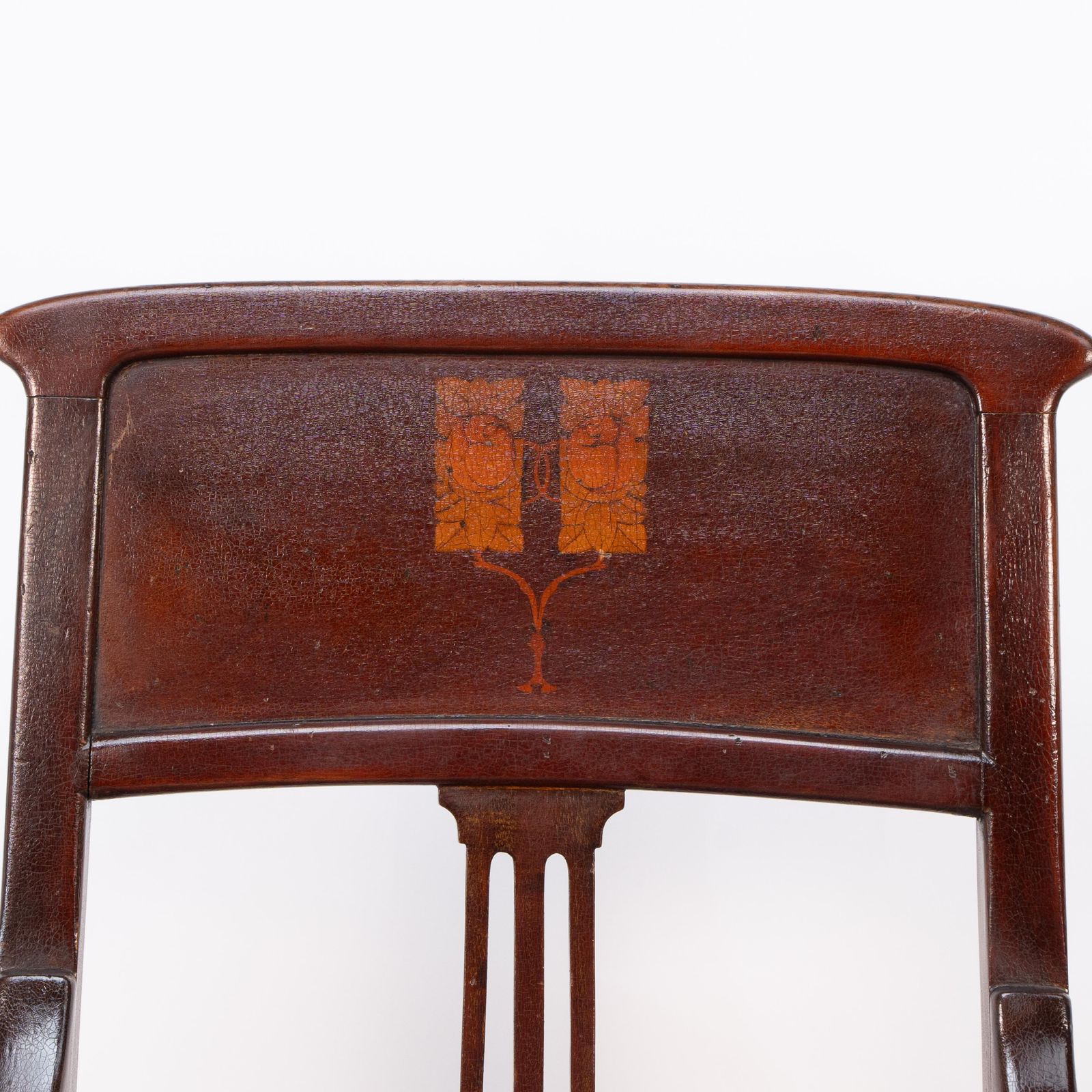 G M Ellwood For J S Henry Attri. An English Arts And Crafts Mahogany Armchair photo buy