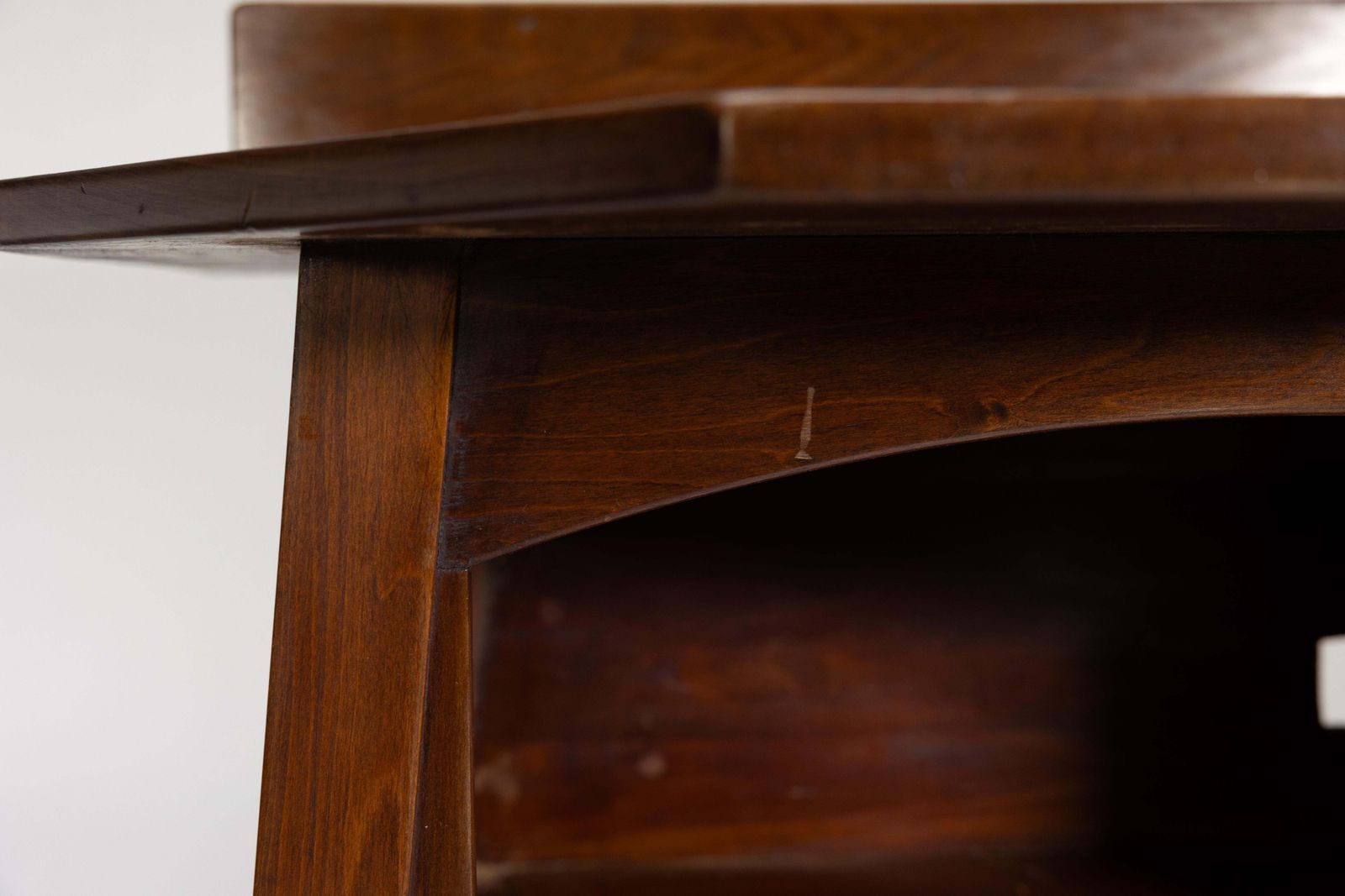 photo vinterior Liberty & Co. An Arts & Crafts Walnut Side Cabinet In The Style Of Morris & Co.