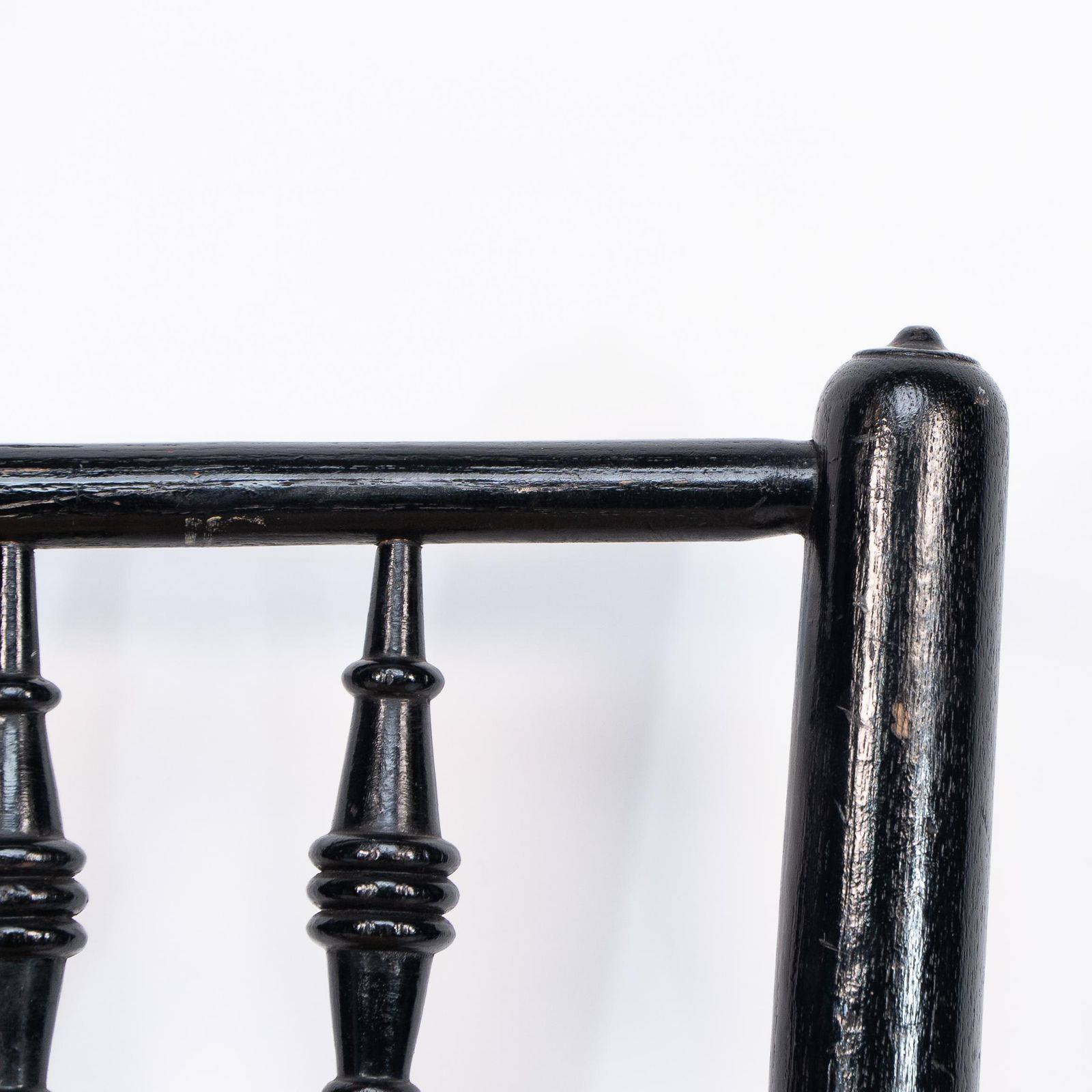 photo for sale Morris & Co Attr To Philip Webb. Aesthetic Movement Pair Rush Seat Sussex Chairs