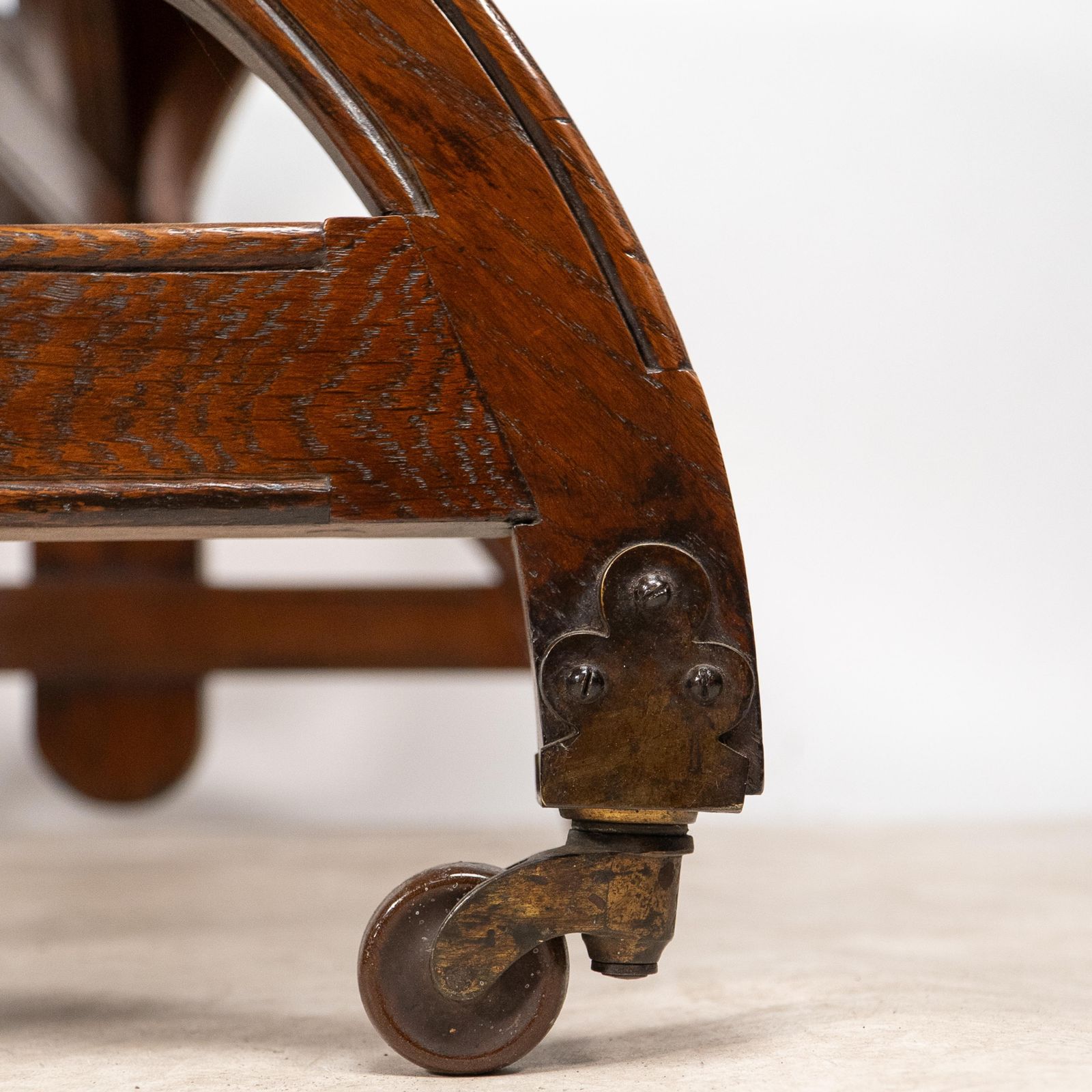 photo vinterior Bruce Talbert Attributed For Cox & Sons. A Good Period Gothic Revival Oak Desk