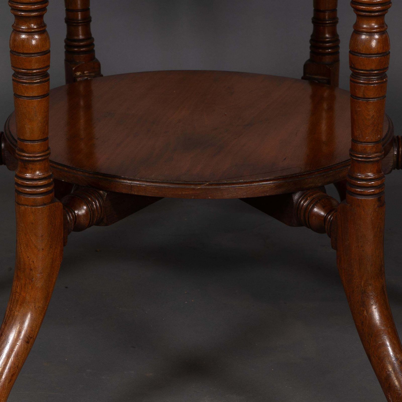 photo vinterior Collinson & Lock Attributed. An Aesthetic Movement Walnut Octagonal Center Table