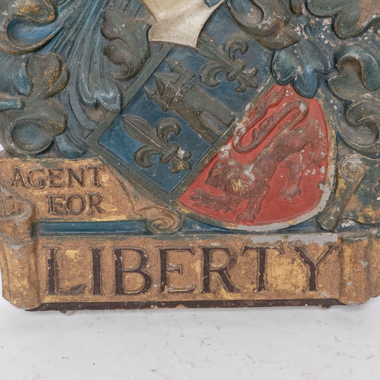 Home Decor Liberty & Co Regent St London. An Original Agent For Liberty Aluminium Shop Sign photo