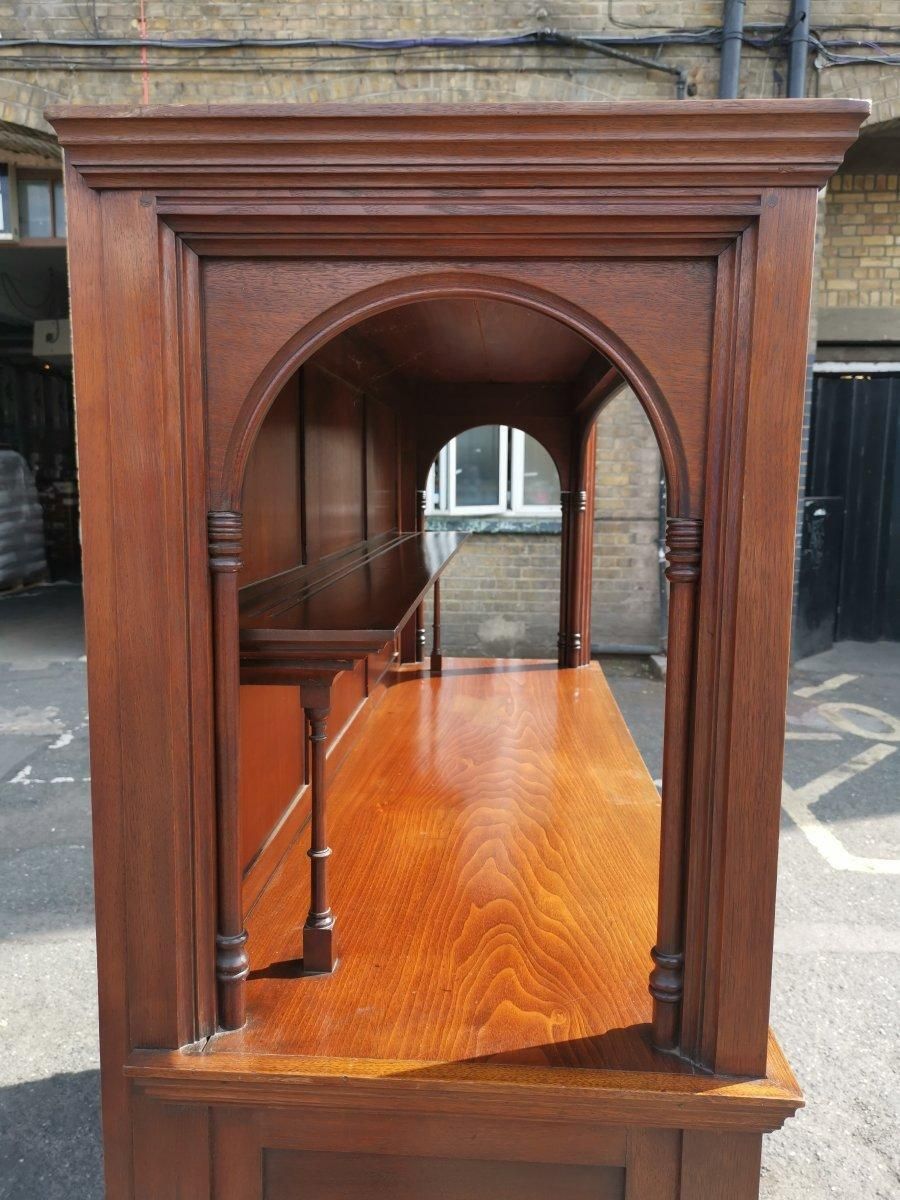 Philip Webb For Morris & Co. A Rare Arts & Crafts Walnut Sideboard Dresser. photo 18361.0