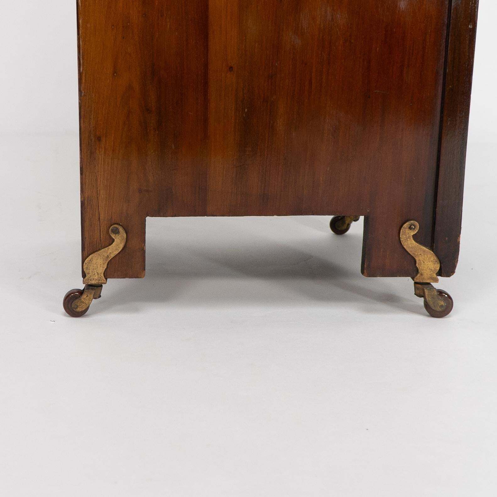photo vintage Liberty & Co Attributed. Arts & Crafts Coal Purdonium With Inlaid Floral Details