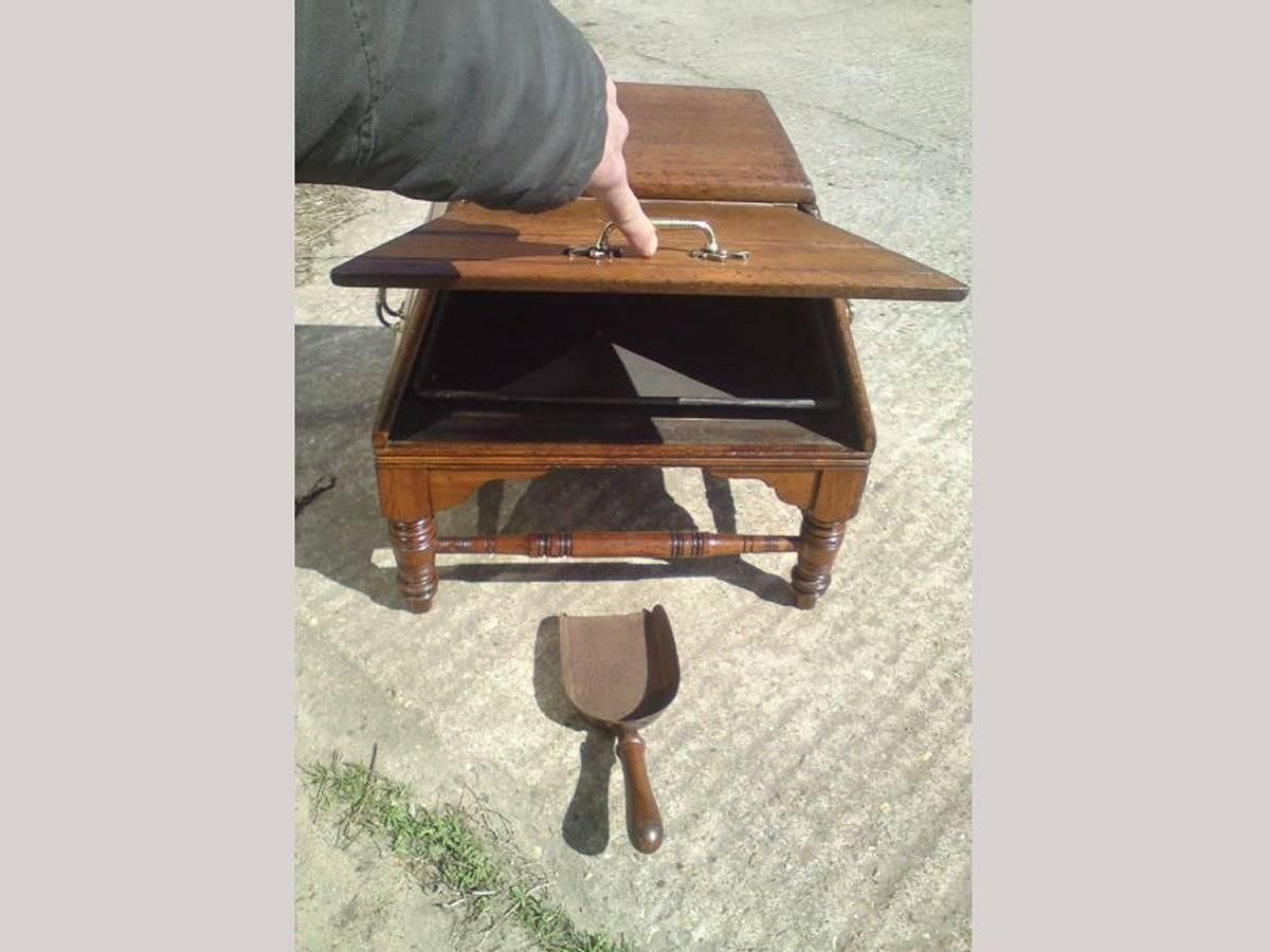 DR C Dresser For Benham And Froud. A Scarce Aesthetic Movement Oak Coal Box. photo vintage