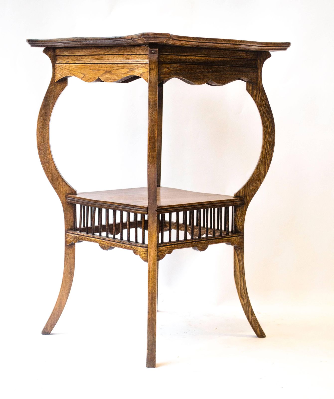 E W Godwin, Style Of. A Pair Of Ash Arts & Crafts Anglo Japanese Side Tables. photo furniture