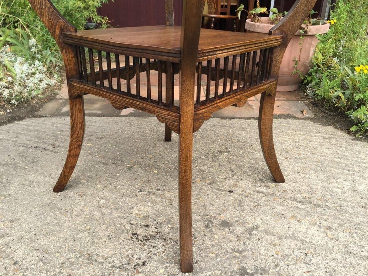 photo for sale E W Godwin, Style Of. A Pair Of Ash Arts & Crafts Anglo Japanese Side Tables.