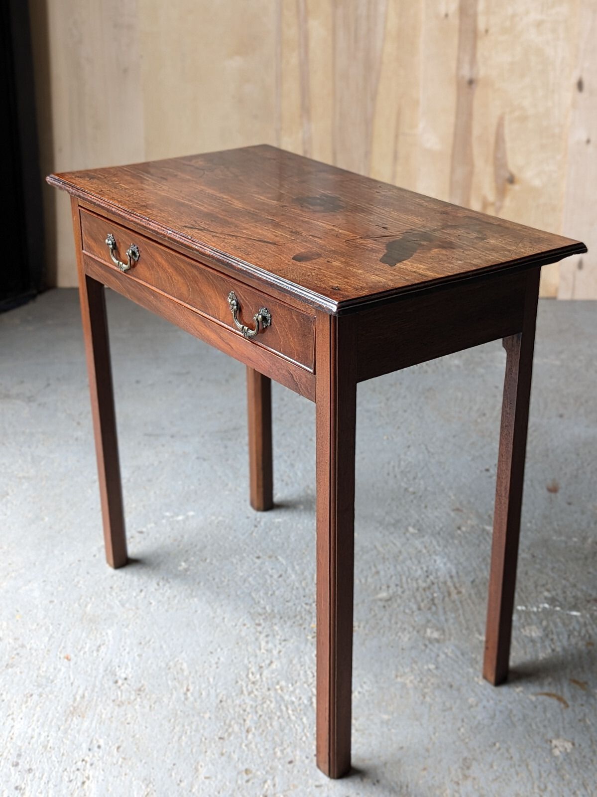 Antique Side Hall Table (Delivery Available) Georgian Mahogany photo vintage