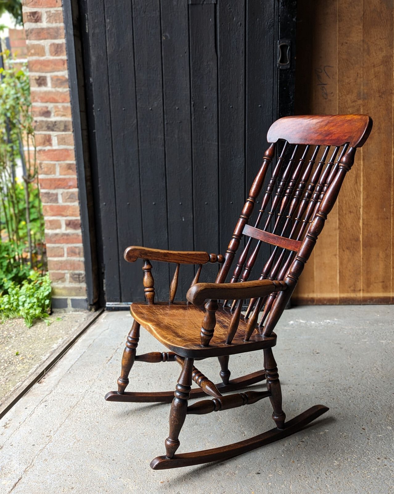 Antique Caistor Rocking Chair, 1800s photo buy