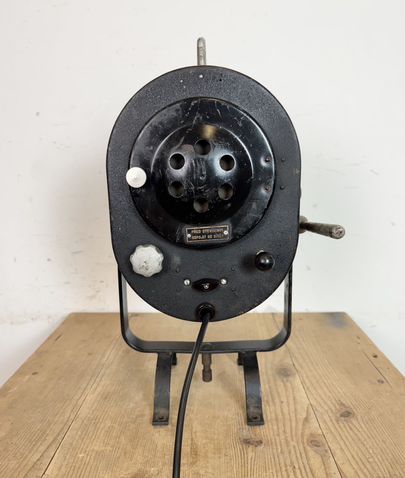 photo furniture Vintage Black Theater Spotlight , 1960s