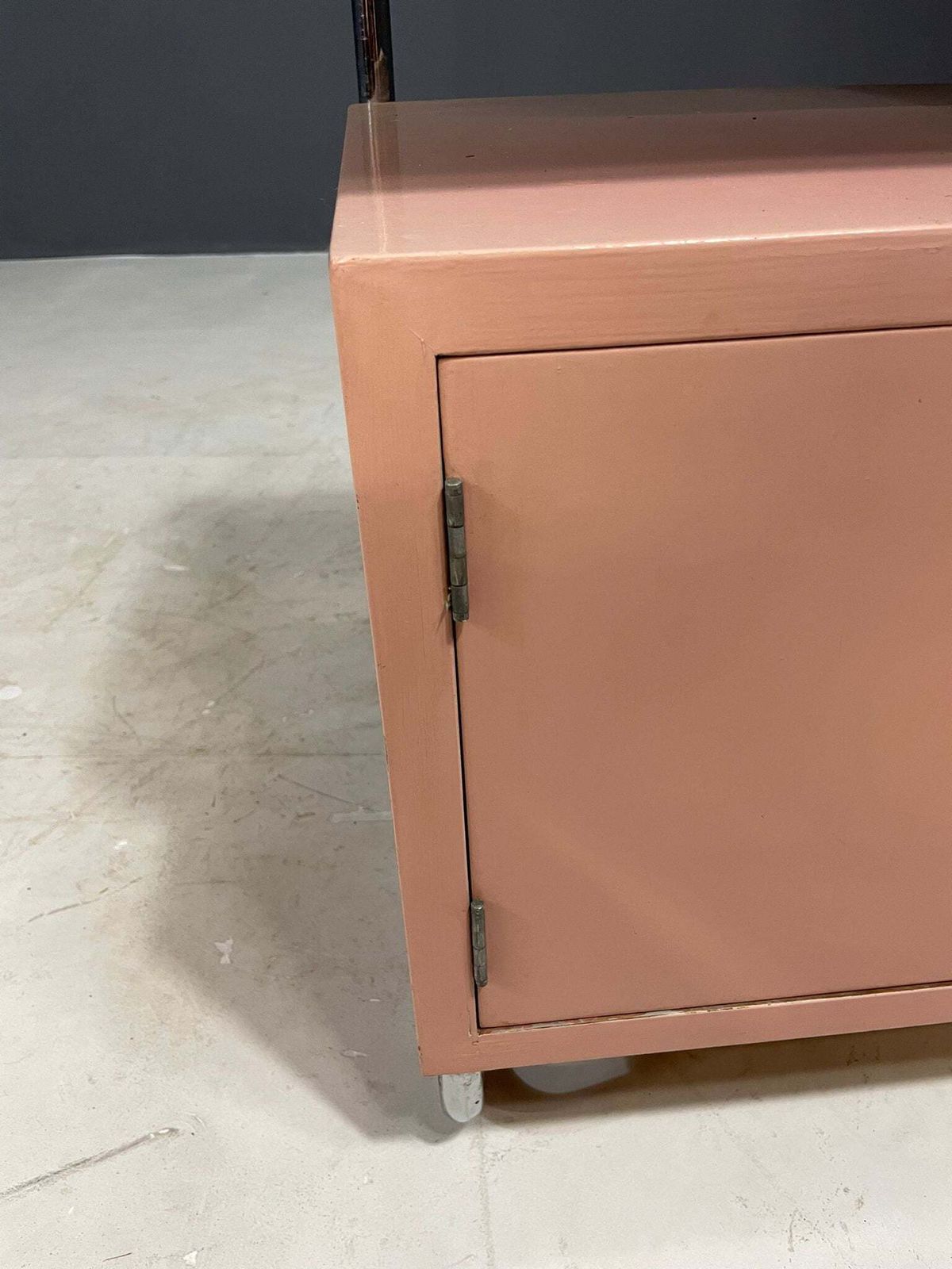 596.0 Kovona Bauhaus Style Bedside Table, 1950s, Czechoslovakia photo