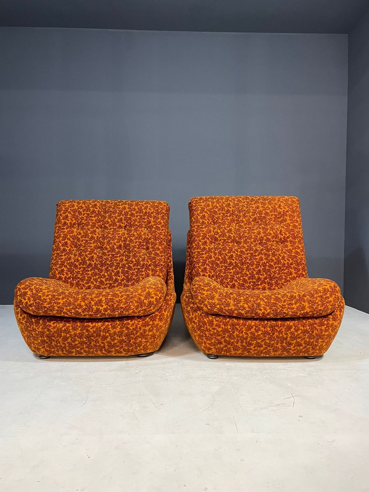 Pair Of Jitona Armchairs, Czechoslovakia, 1970s