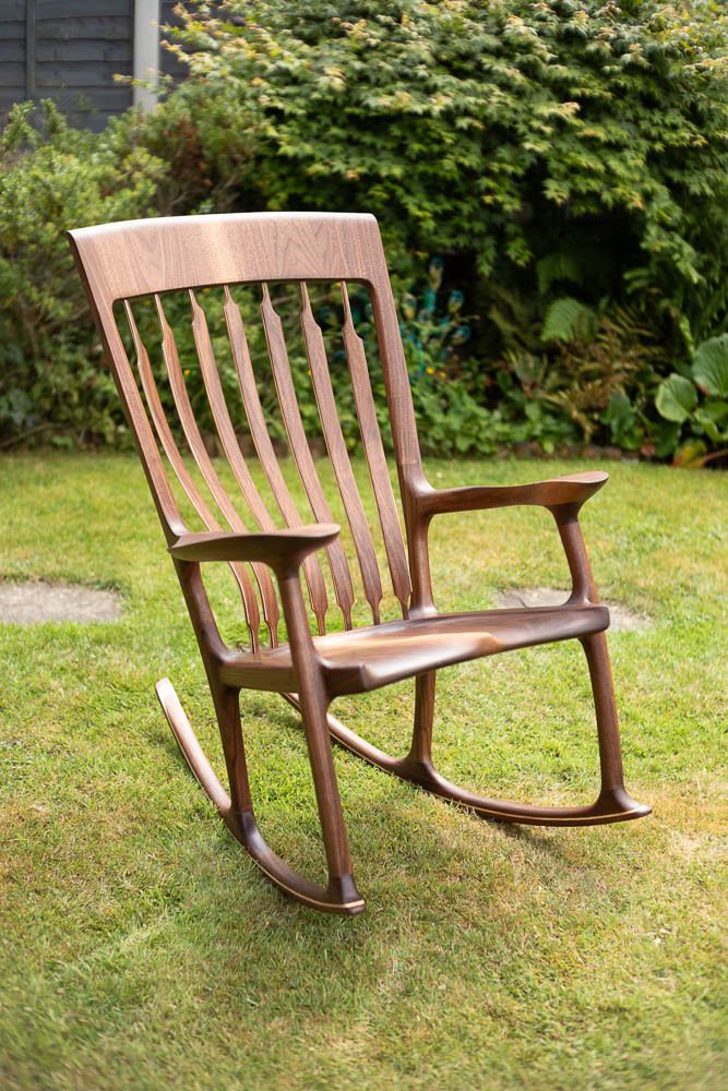 Sam Maloof Style Rocking Chair photo buy