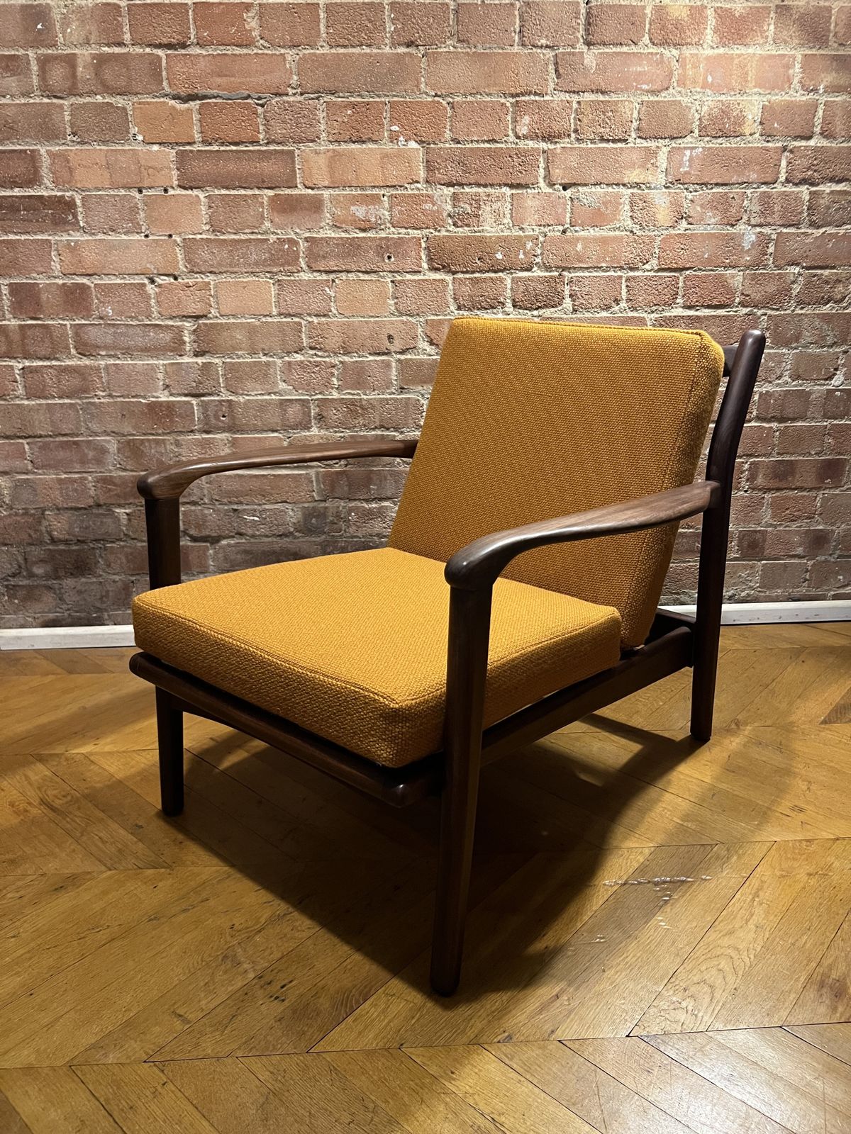 R W Toothill Afromosia Lounge Chair