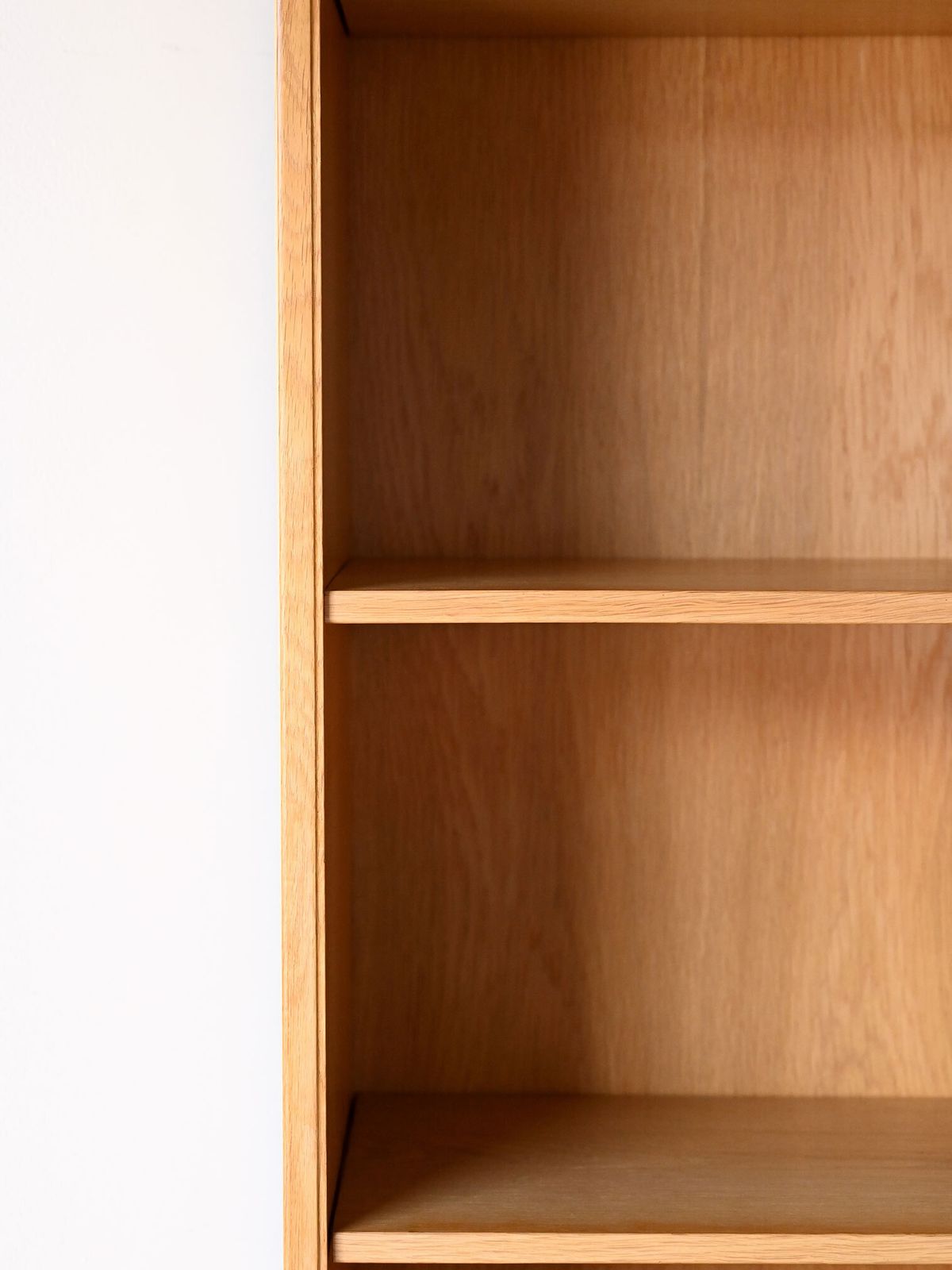 Vintage Scandinavian Oak Bookcase photo vinterior