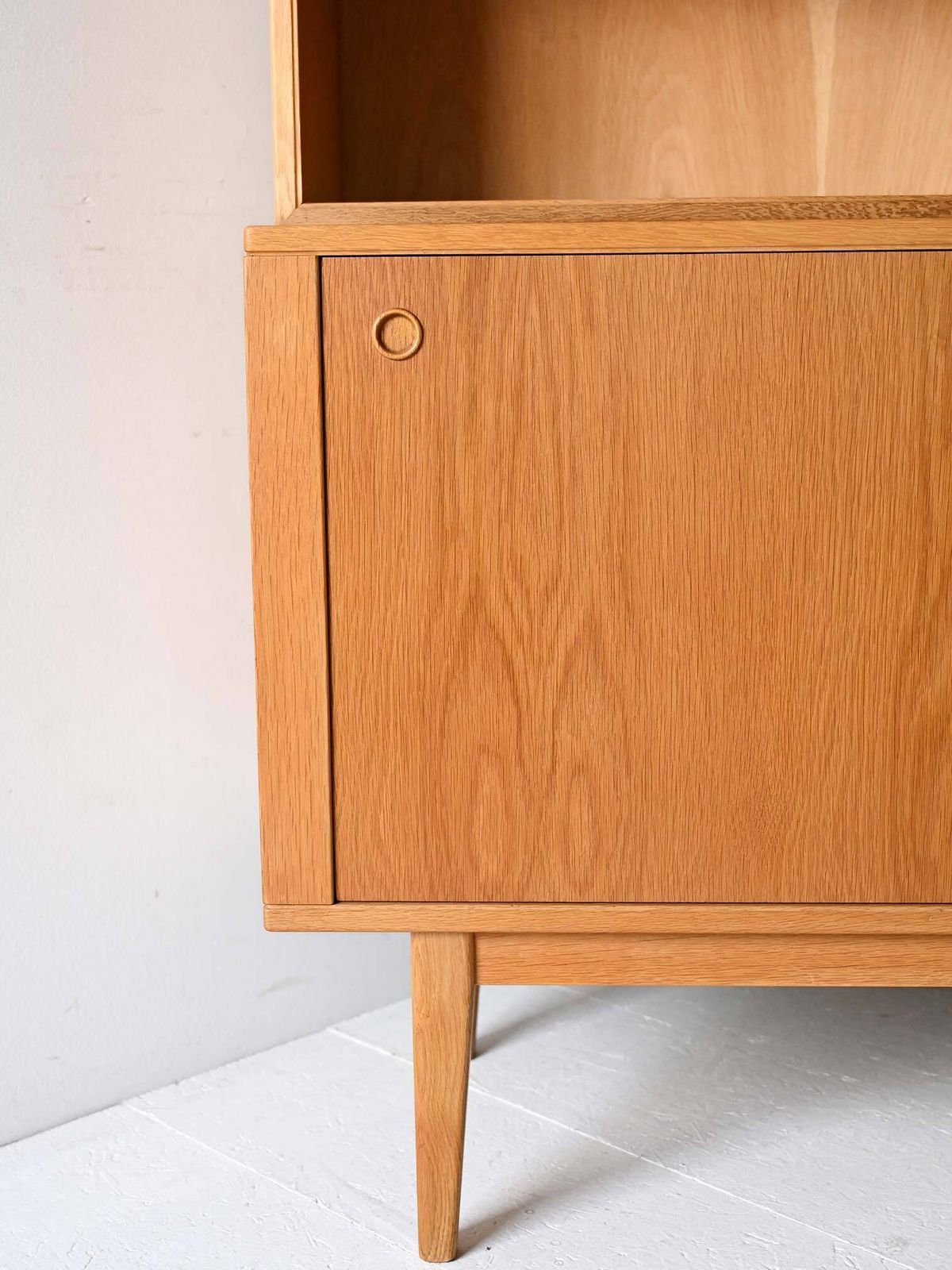 Vintage Scandinavian Oak Bookcase photo buy