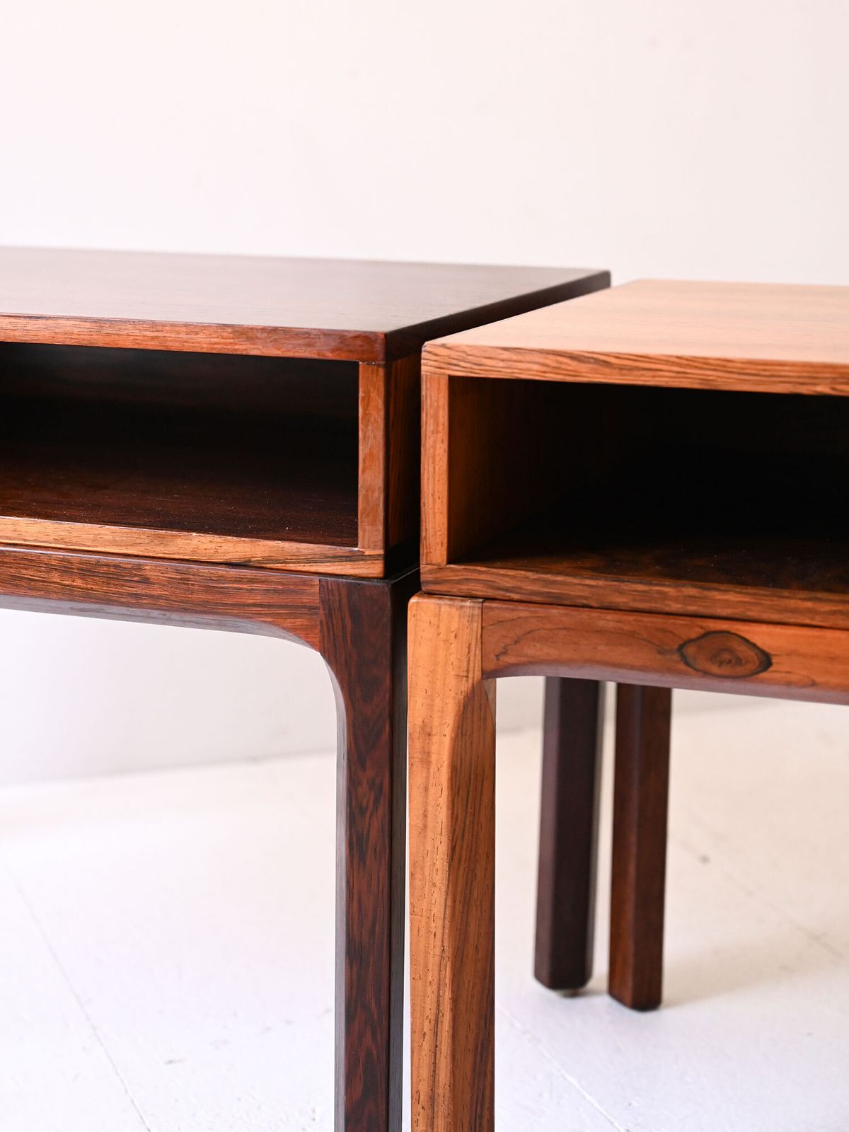 Pair Of Rosewood Bedside Tables By Kai Kristiansen photo 2390.0