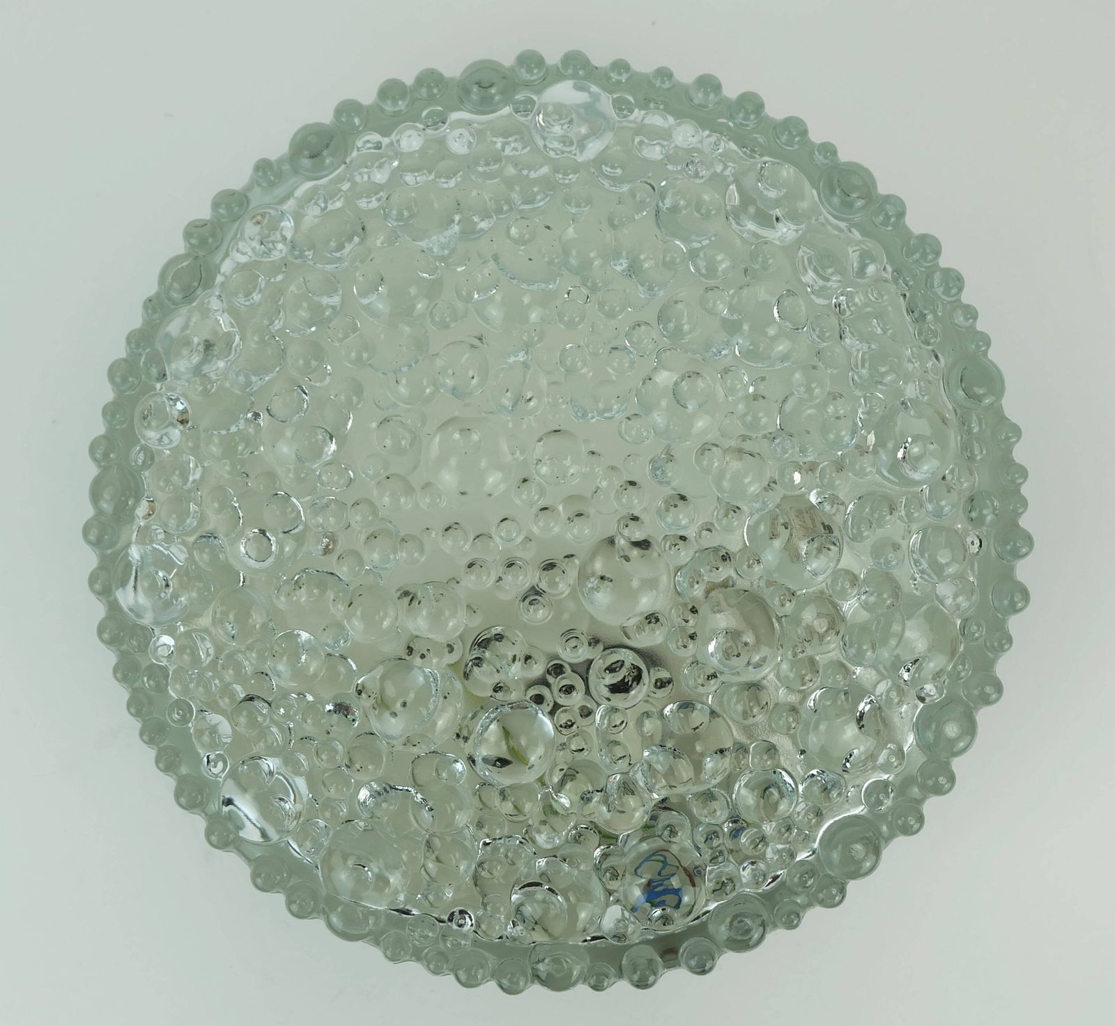 Lighting No.2 Of 2  Staff Ceiling Lamp Or Wall Lamp Model A 226 Bubble Glass 60s 70s photo