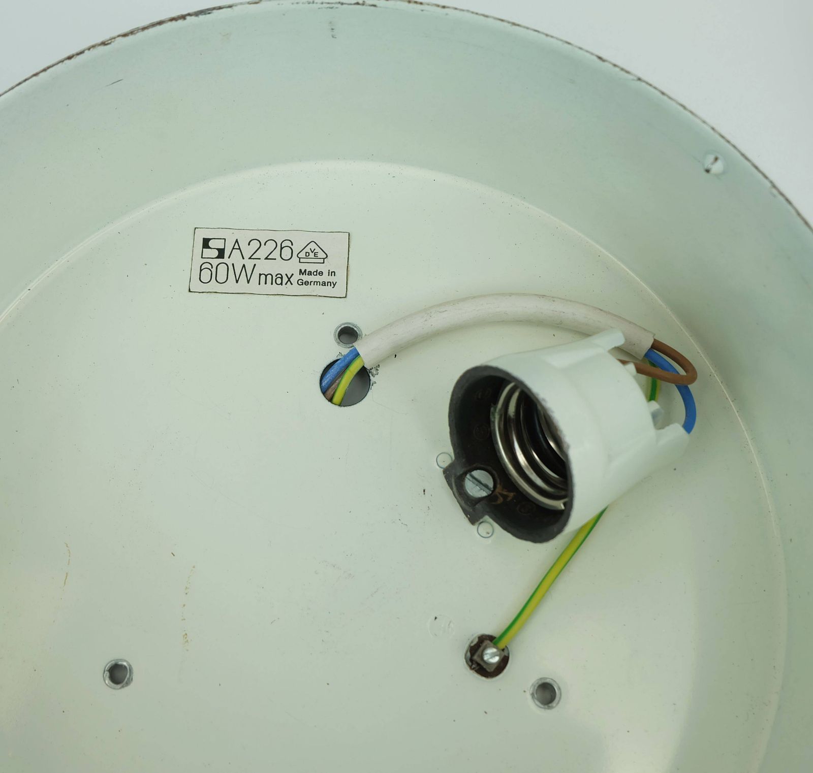 No. 1 Of 2   Staff Ceiling Or Wall Light Model A 226 Bubble Glass From The 60s 70s photo buy