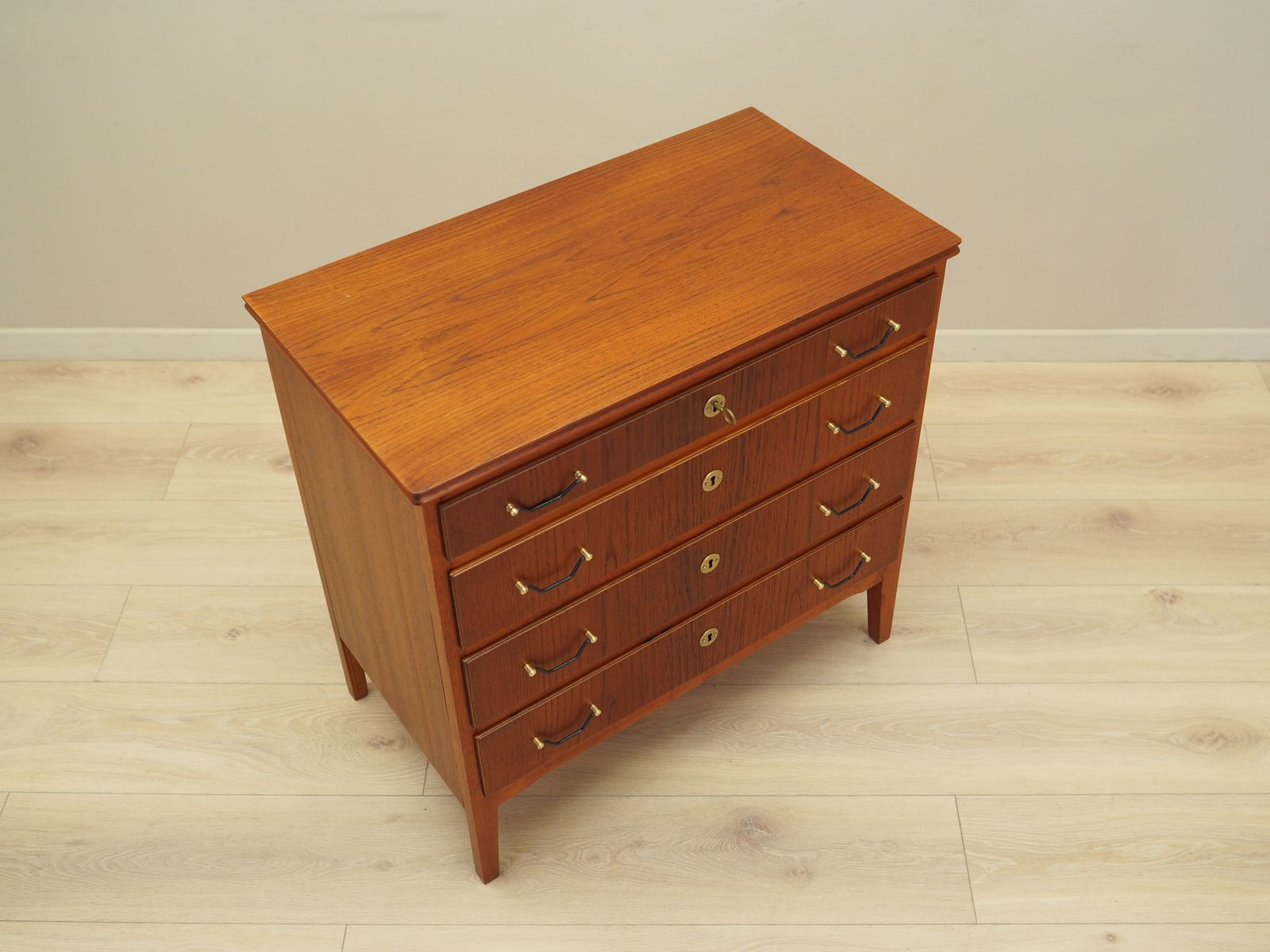 Teak Chest Of Drawers, Danish Design, 1970s, Production: Denmark photo vinterior