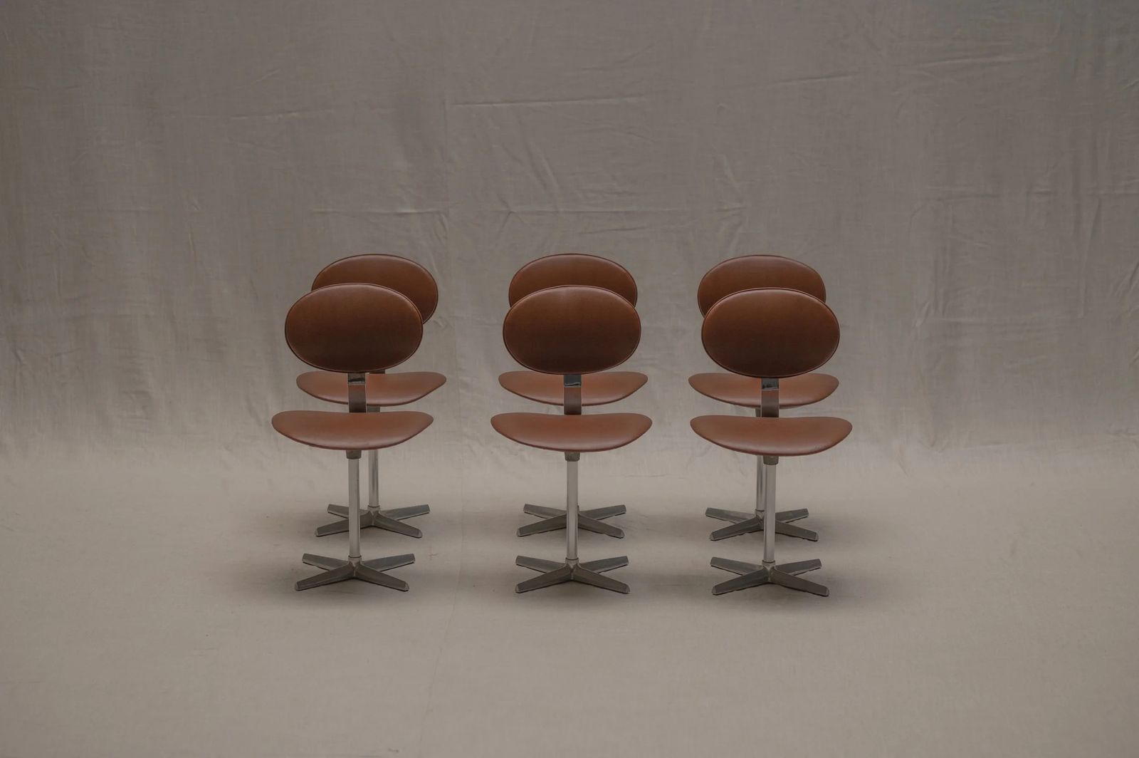 Dining Chair Set By Beaufort   Belgium 1969