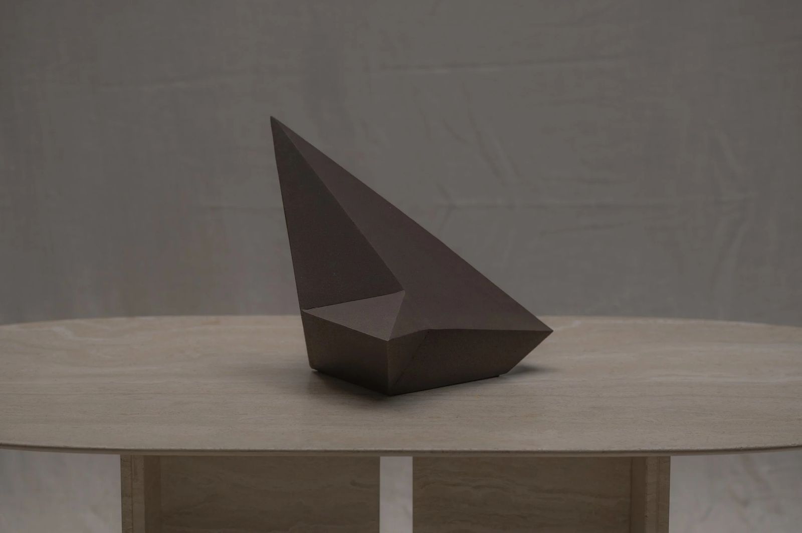 photo for sale Vintage Steel Sculpture By Alain Dens