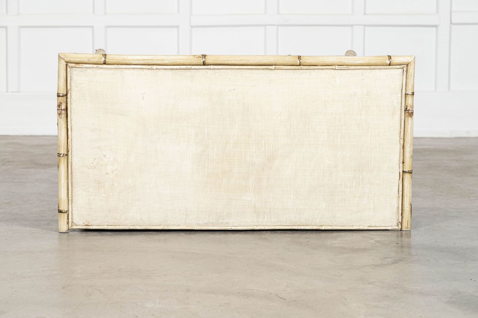 19thc English Painted Bamboo Chest Drawers photo vintage