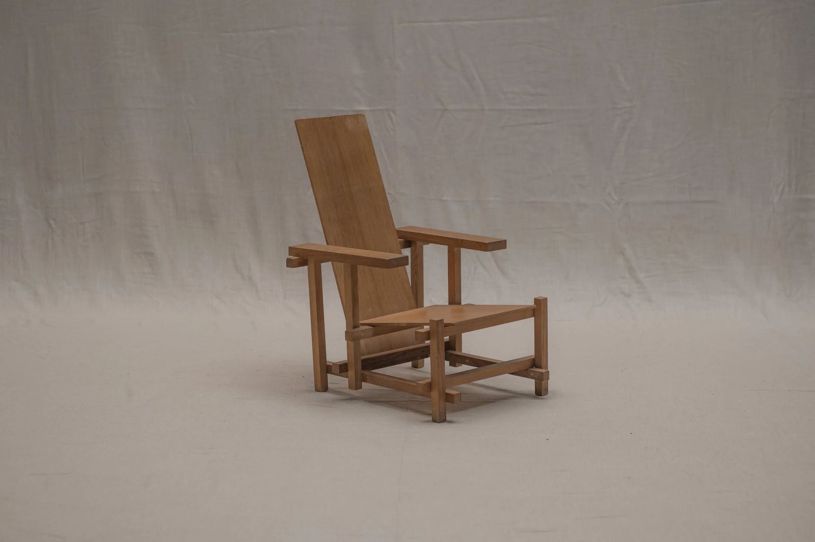 Modernist Armchair In The Manner Of Gerrit Rietveld   C.1960s