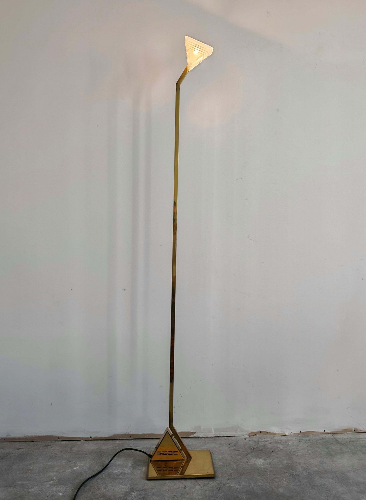 Mid Century Brass Floor Lamp By Peill & Putzler, West Germany 1970s photo 1200.0