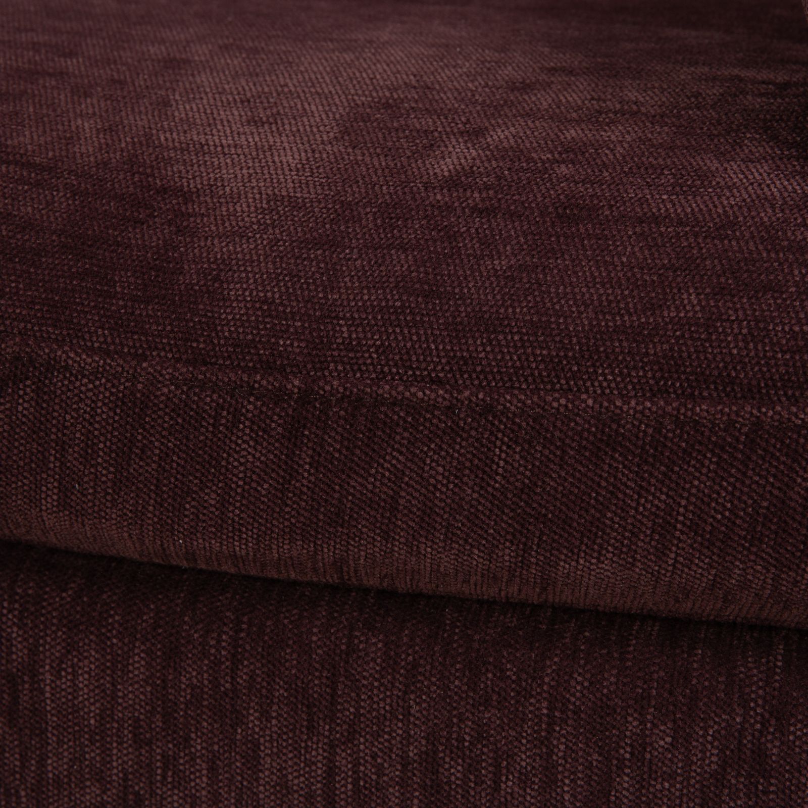 Canapé d'angle Brühl Alba en tissu, bordeaux foncé photo for sale