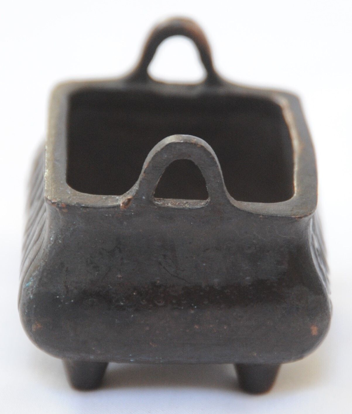 Antique Sino Islamic Qing Dynasty Bronze Incense Burner photo for sale