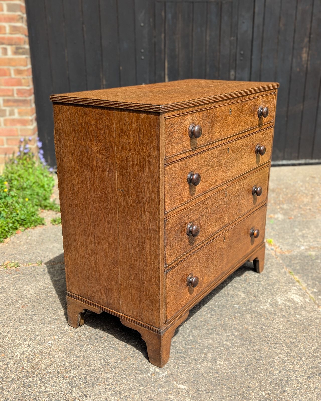 Antique Chest Of Drawers (Delivery Available) Country Oak photo buy