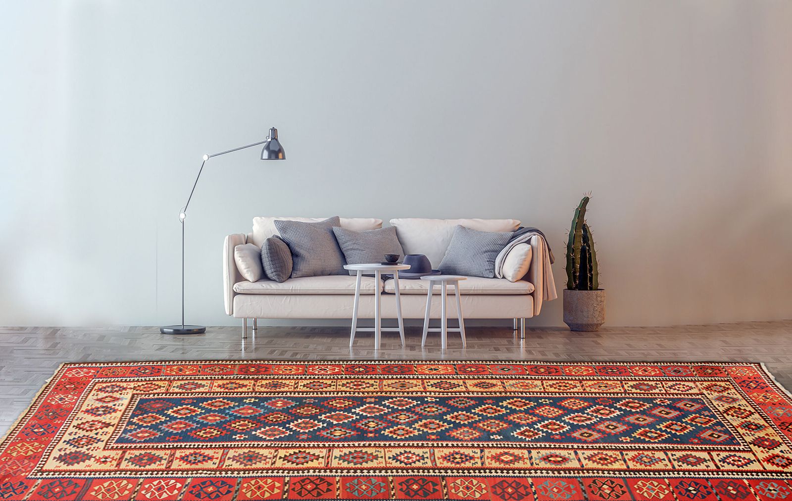 Antique Shirvan Kilim 365x170cm photo vinterior