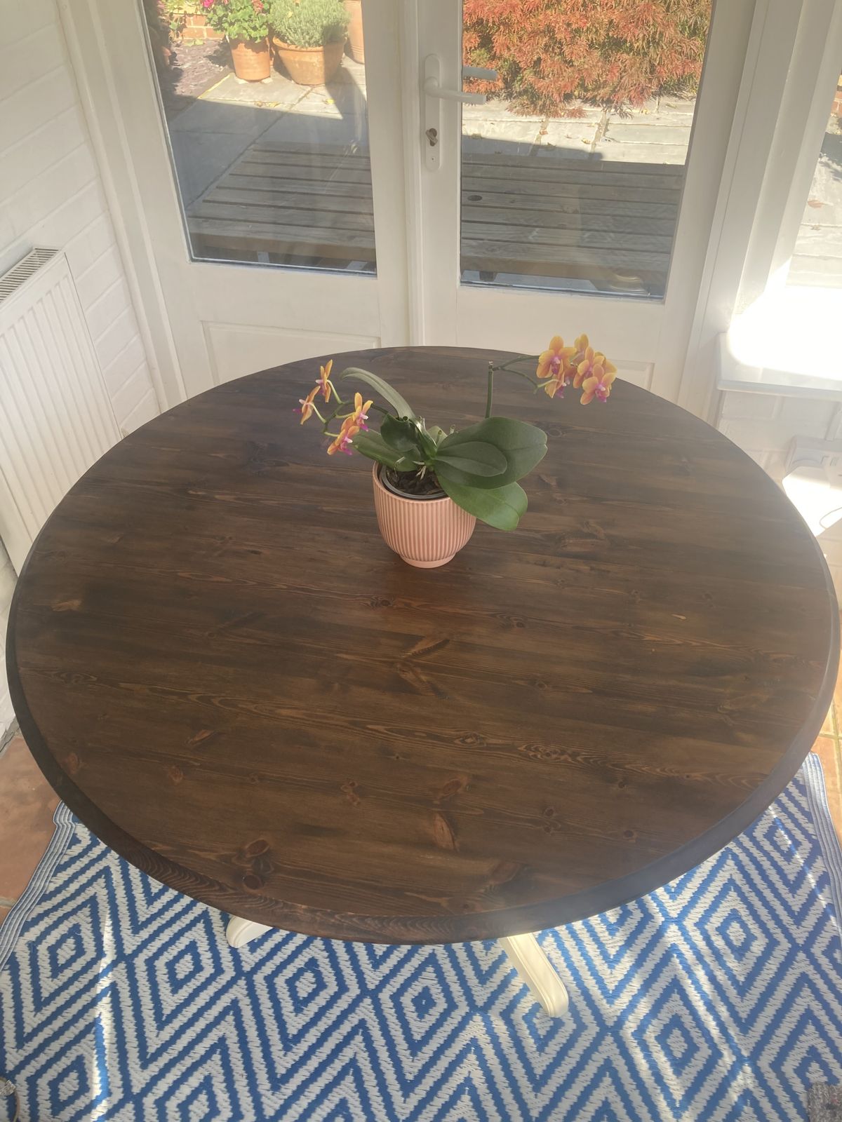 Reclaimed Mid Century Dining/Garden Table