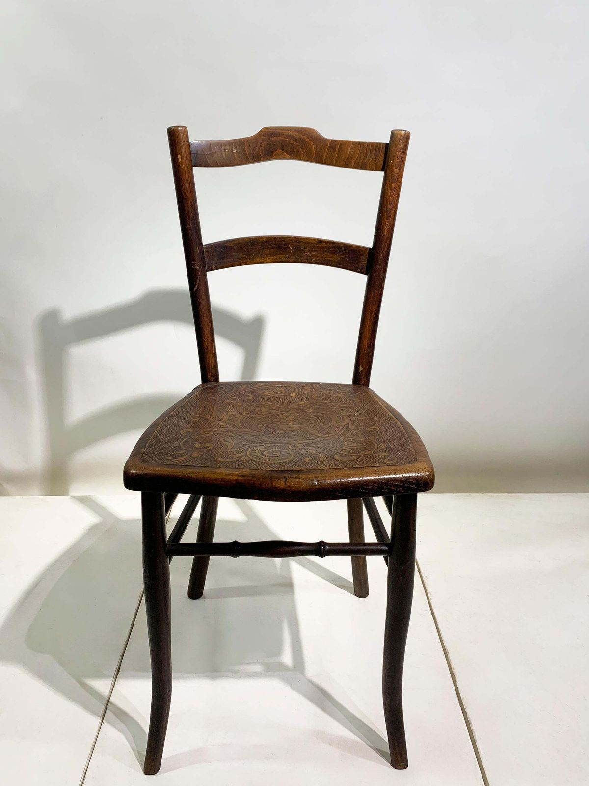 Pair A.M.Luther "Luterma" Art Deco Bentwood/Embossed Plywood Chairs Estonia/1920 photo 2098.0
