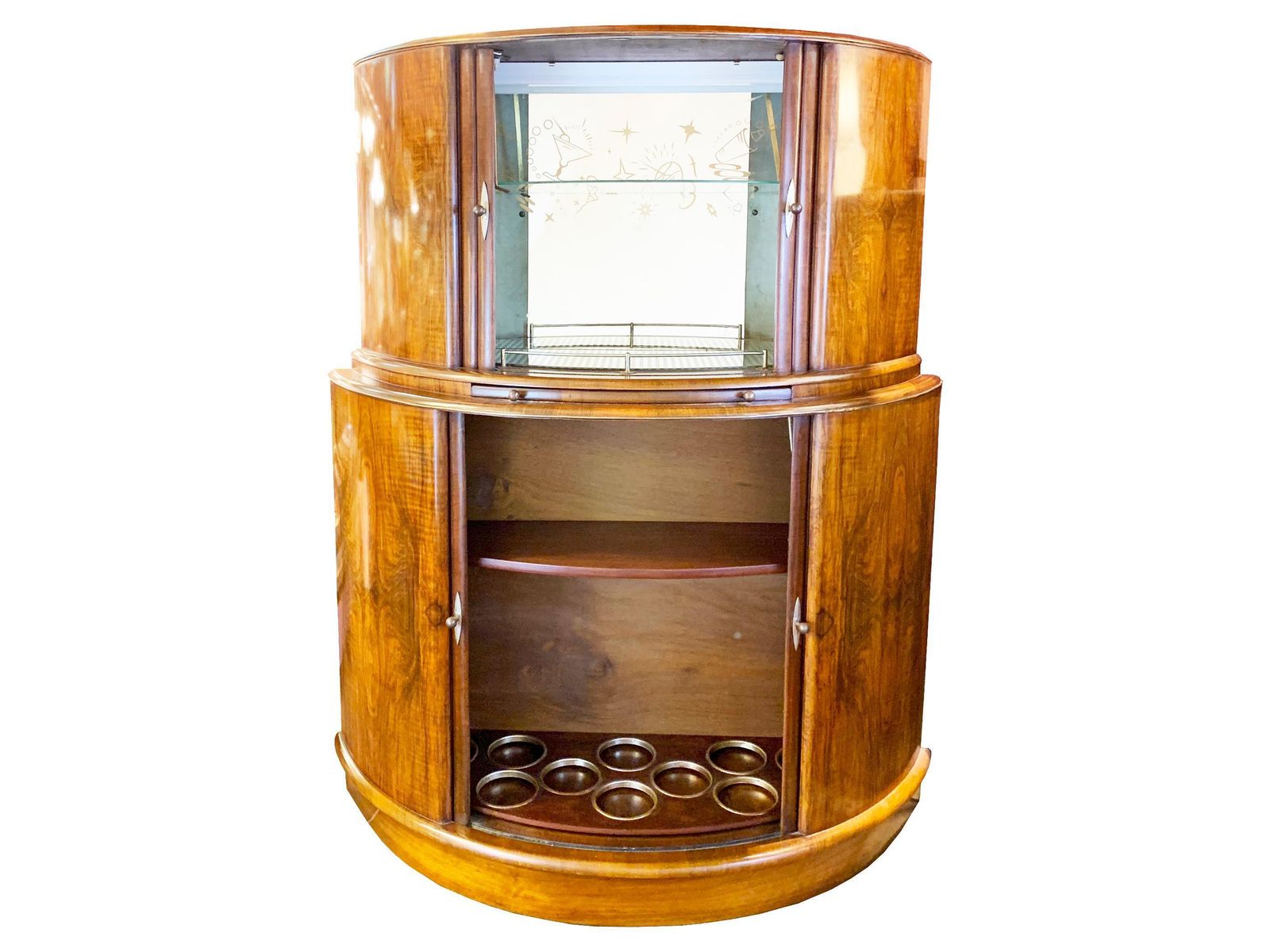 Art Deco Dry Bar Cabinet, Circa 1930's photo furniture